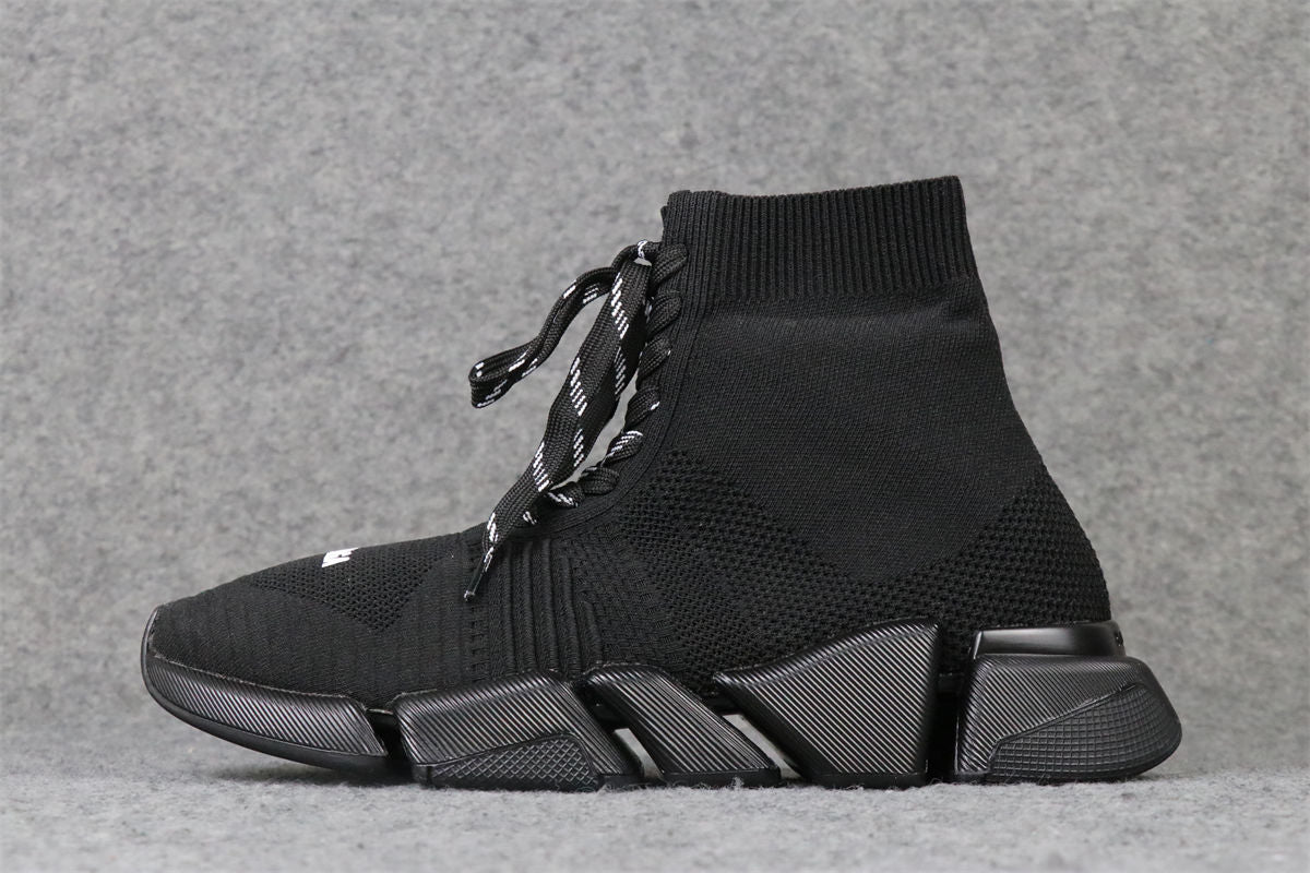 Wmns Speed 2.0 Lace Up Sneaker 'Black'