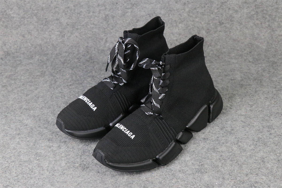 Wmns Speed 2.0 Lace Up Sneaker 'Black'