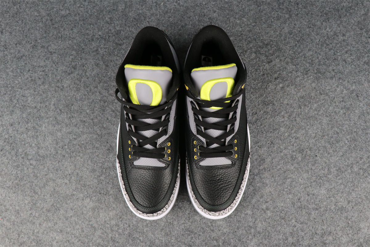 Air Jordan 3 Retro 'Oregon Pit Crew' Sample