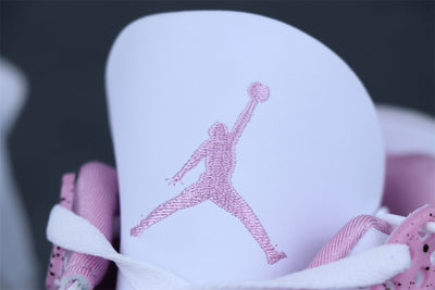 Aangepaste Air Jordan 4 Retro 'Roze Oreo'