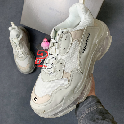 Triple S 'White Clear Sole'