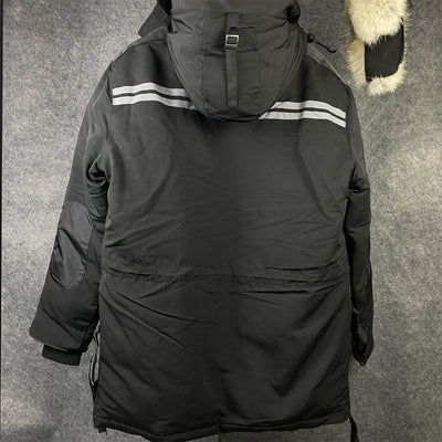 CANADA GOOSE REFLECTIVE STRIP DOWN JACKET