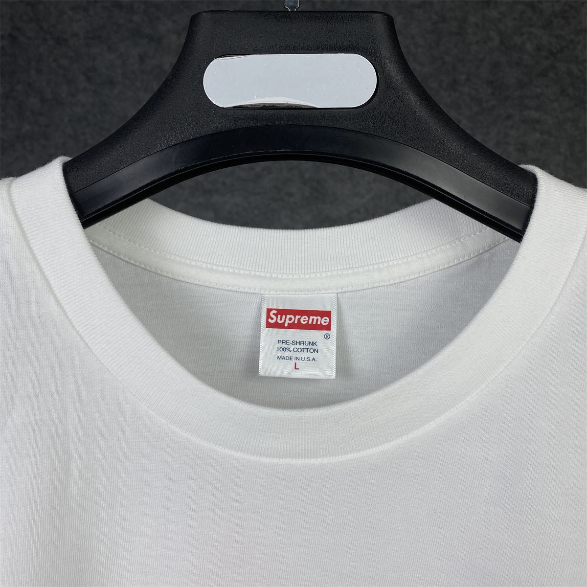 Milan Box Logo Tee 'White'