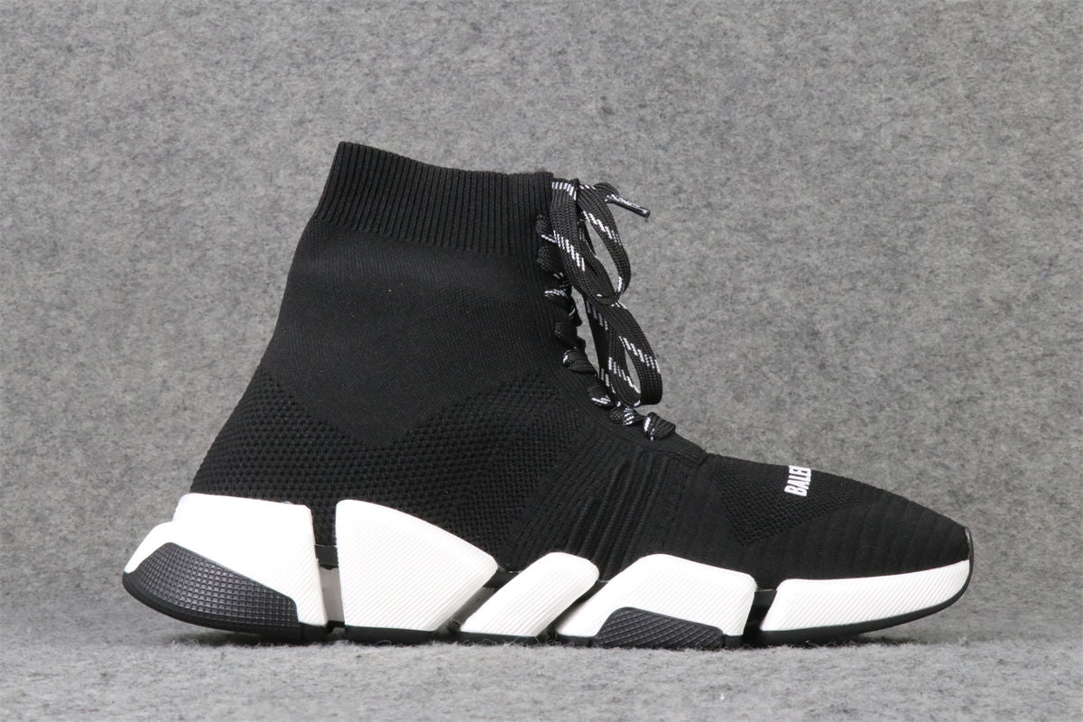 Speed 2.0 Lace-Up Sneaker 'Black White'