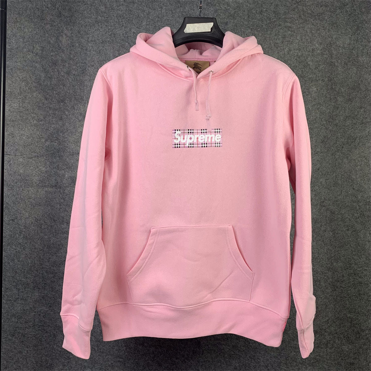 Box Logo Hooded Sweatshirt 'Light Pink'