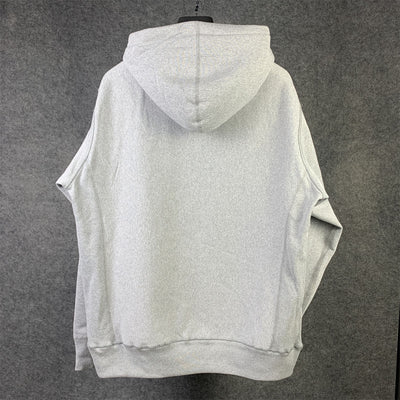 Cross Box Logo Hooded Sweatshirt 'Heather Grey'