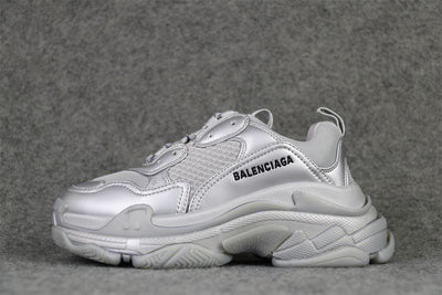 Triple S Sneaker 'Silver Metallic'