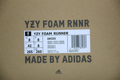 Yeezy Foam Runner 'Vermiljoen' 