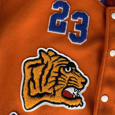 SUP Tiger Varsity Jacket 'Orange'