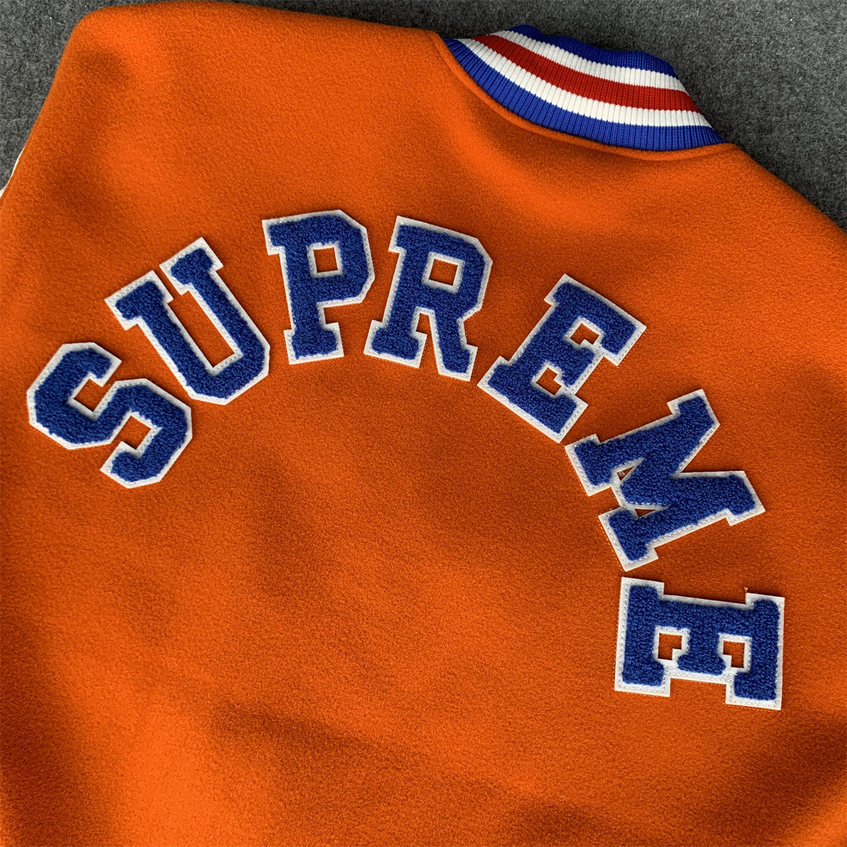 SUP Tiger Varsity Jacket 'Orange'