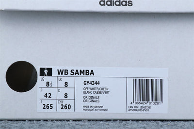 Wales Bonner x Samba 'Cream White Bold Green'