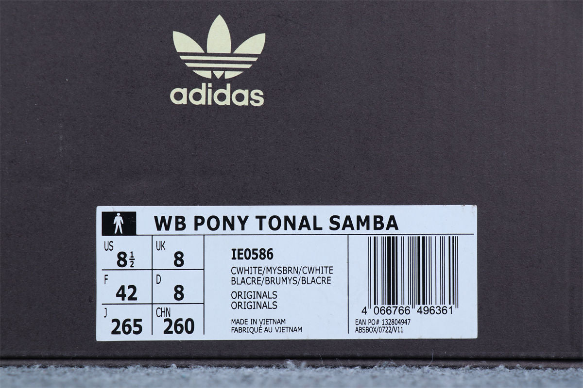 Wales Bonner x Samba Pony 'Cream White'