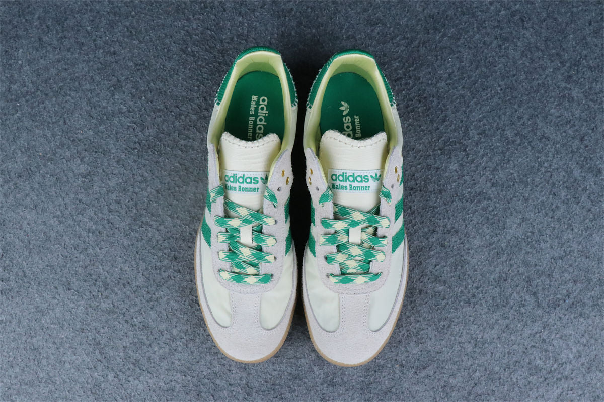 Wales Bonner x Samba 'Cream White Bold Green'