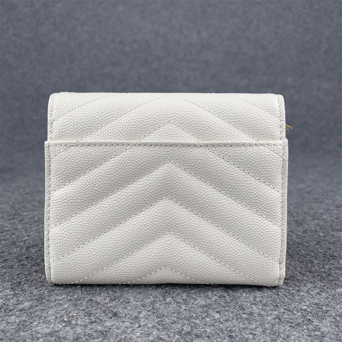 Small Envelope Wallet 'Grain De Poudre Leather'