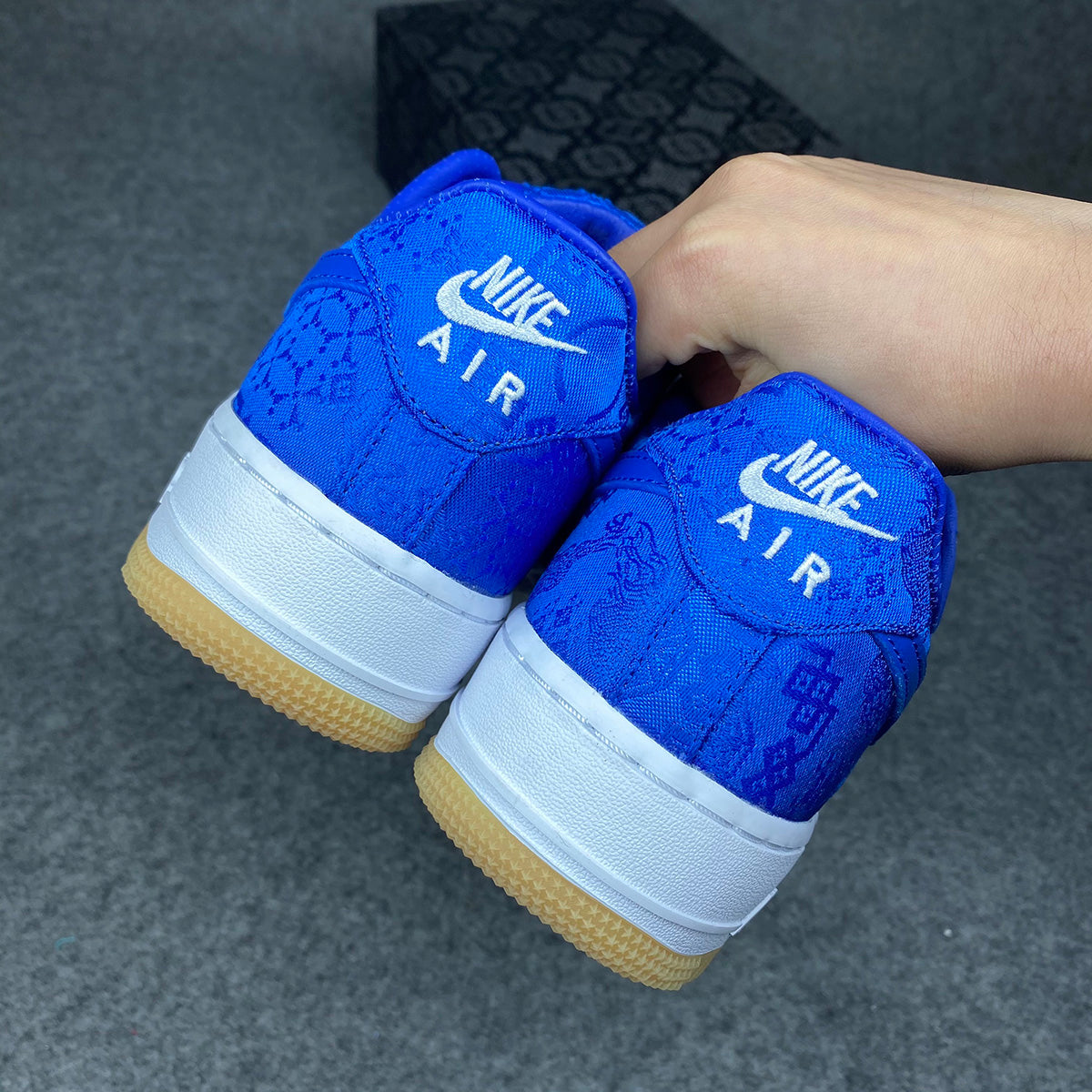 CLOT x Air Force 1 PRM 'Royal Silk'