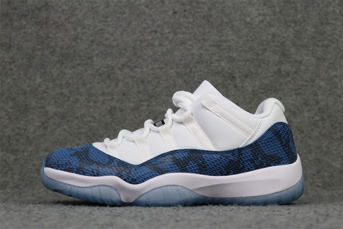 Air Jordan 11 Retro Low 'Navy Snakeskin' 2019