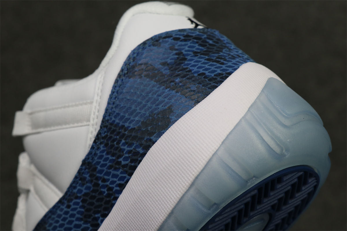 Air Jordan 11 Retro Low 'Navy Snakeskin' 2019