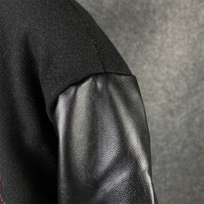 Stussy 40th Anniversary Varsity Jacket 'Black'