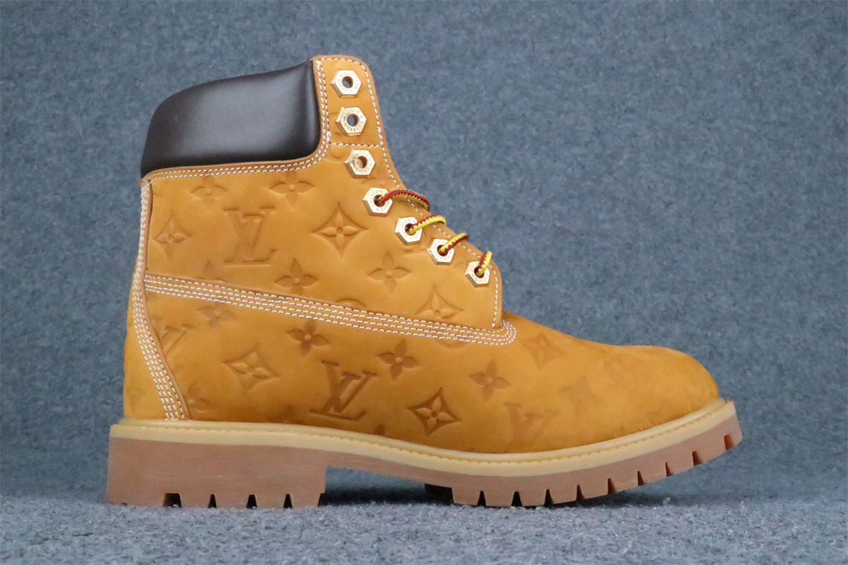 Timberland 6 Inch Ankle Boot 'Embossed Monogram - Wheat'