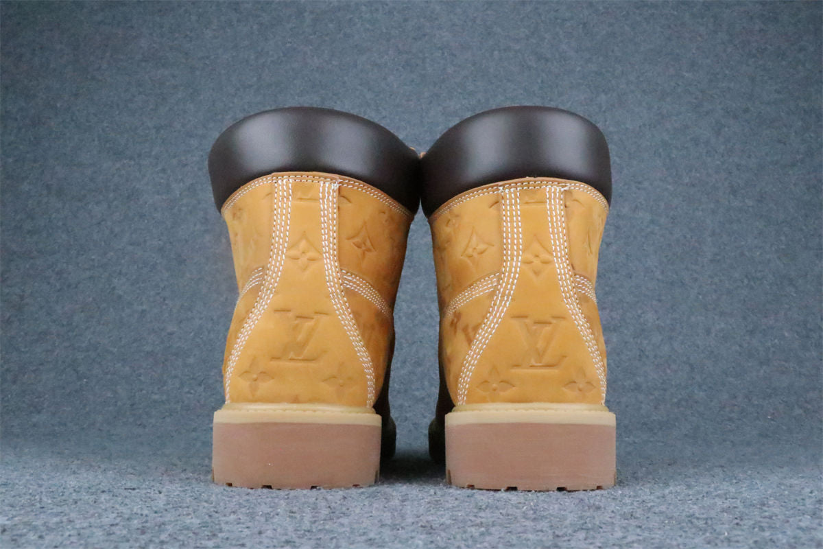 Timberland 6 Inch Ankle Boot 'Embossed Monogram - Wheat'