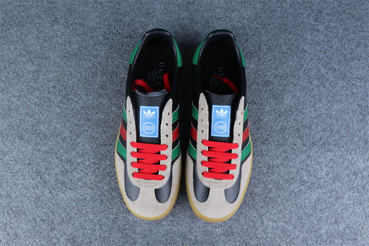 Adidas x GC Gazelle 'Black Green Red'