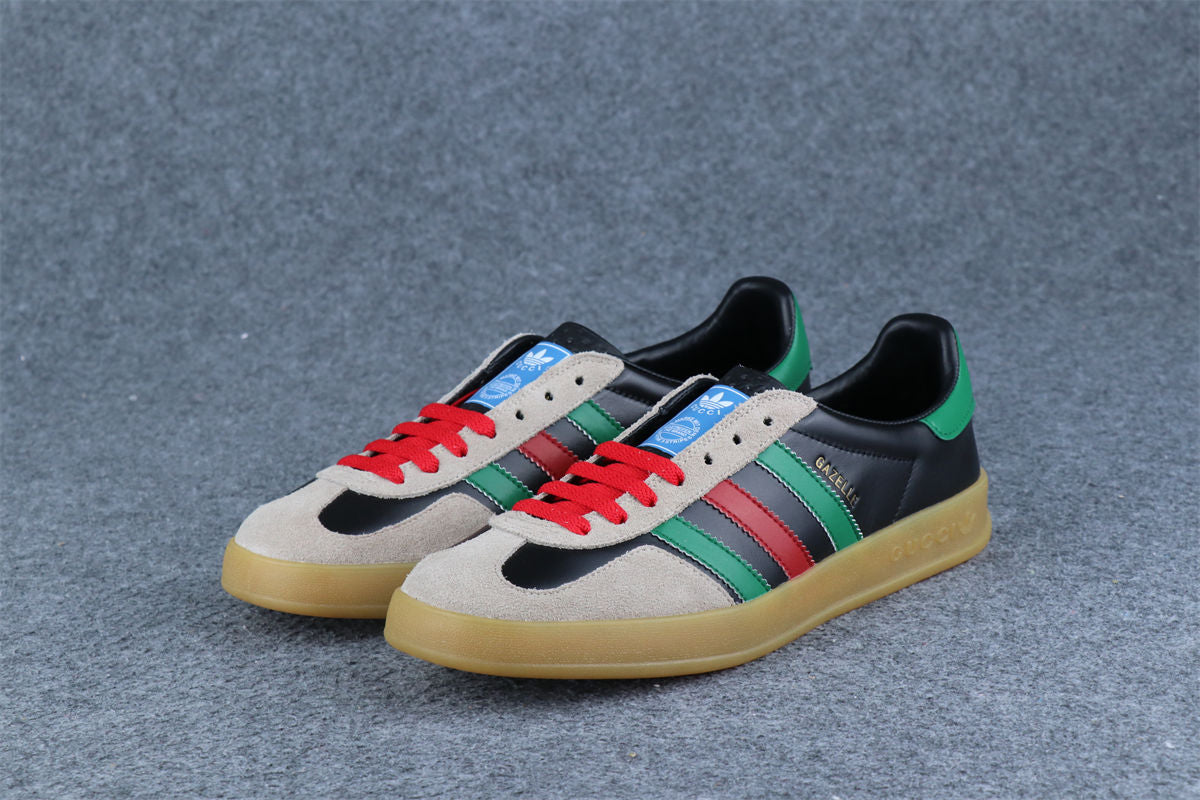 Adidas x GC Gazelle 'Black Green Red'