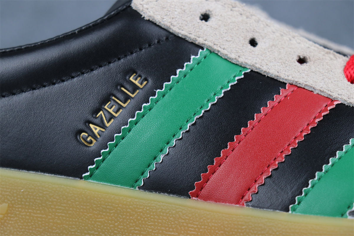 Adidas x GC Gazelle 'Black Green Red'