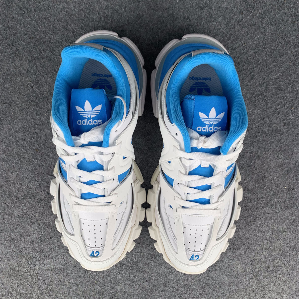 Adidas x BL Track Sneaker 'White Blue'