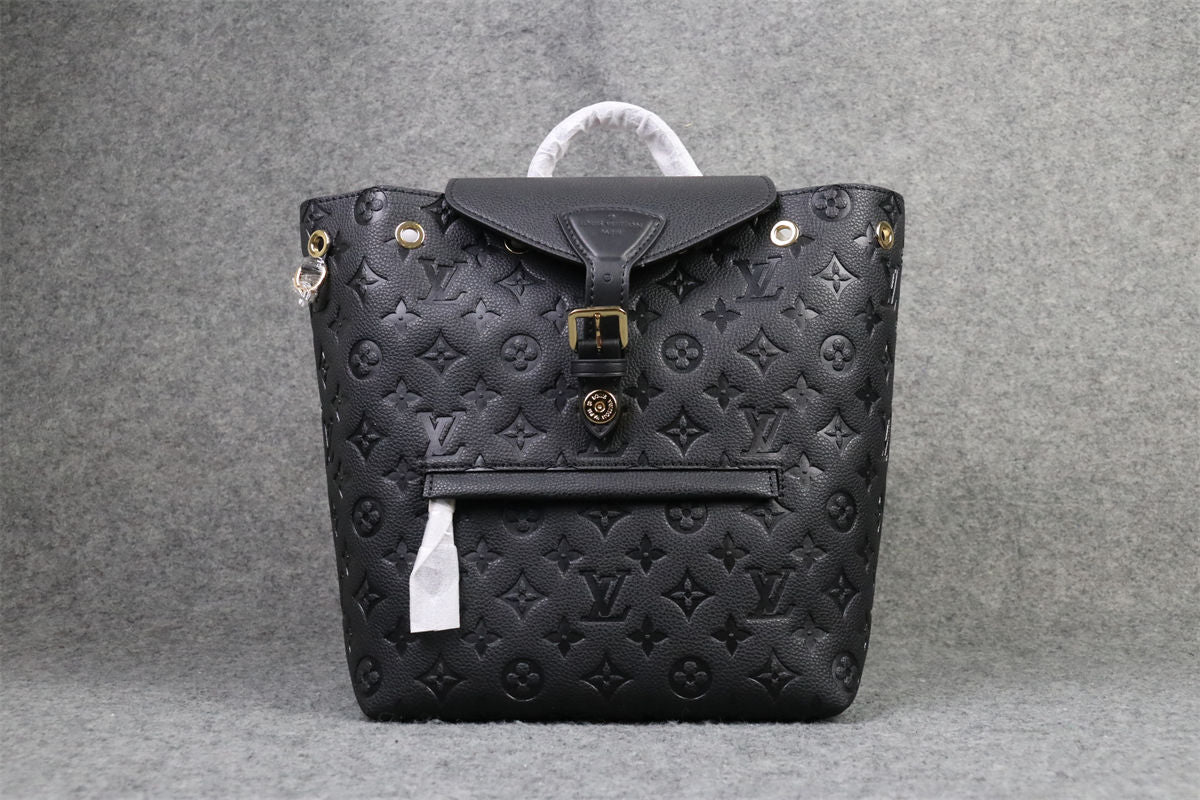 BACKPACK MONTSOURIS MONOGRAM EMPREINTE BLACK