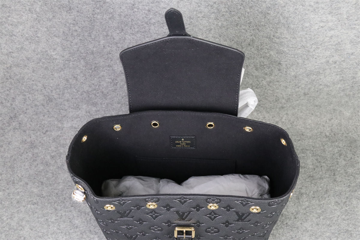 BACKPACK MONTSOURIS MONOGRAM EMPREINTE BLACK