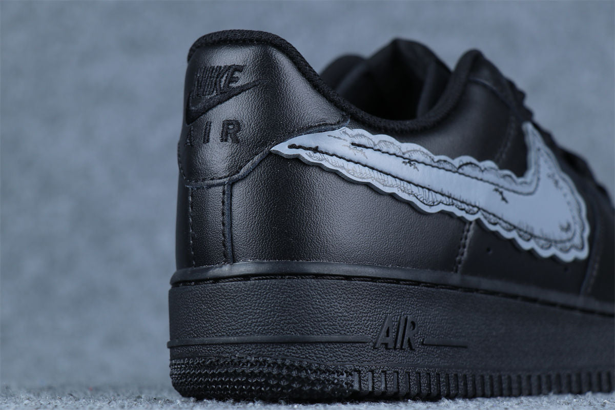 KAWS x Sky High Farm Workwear x Air Force 1 'Black'