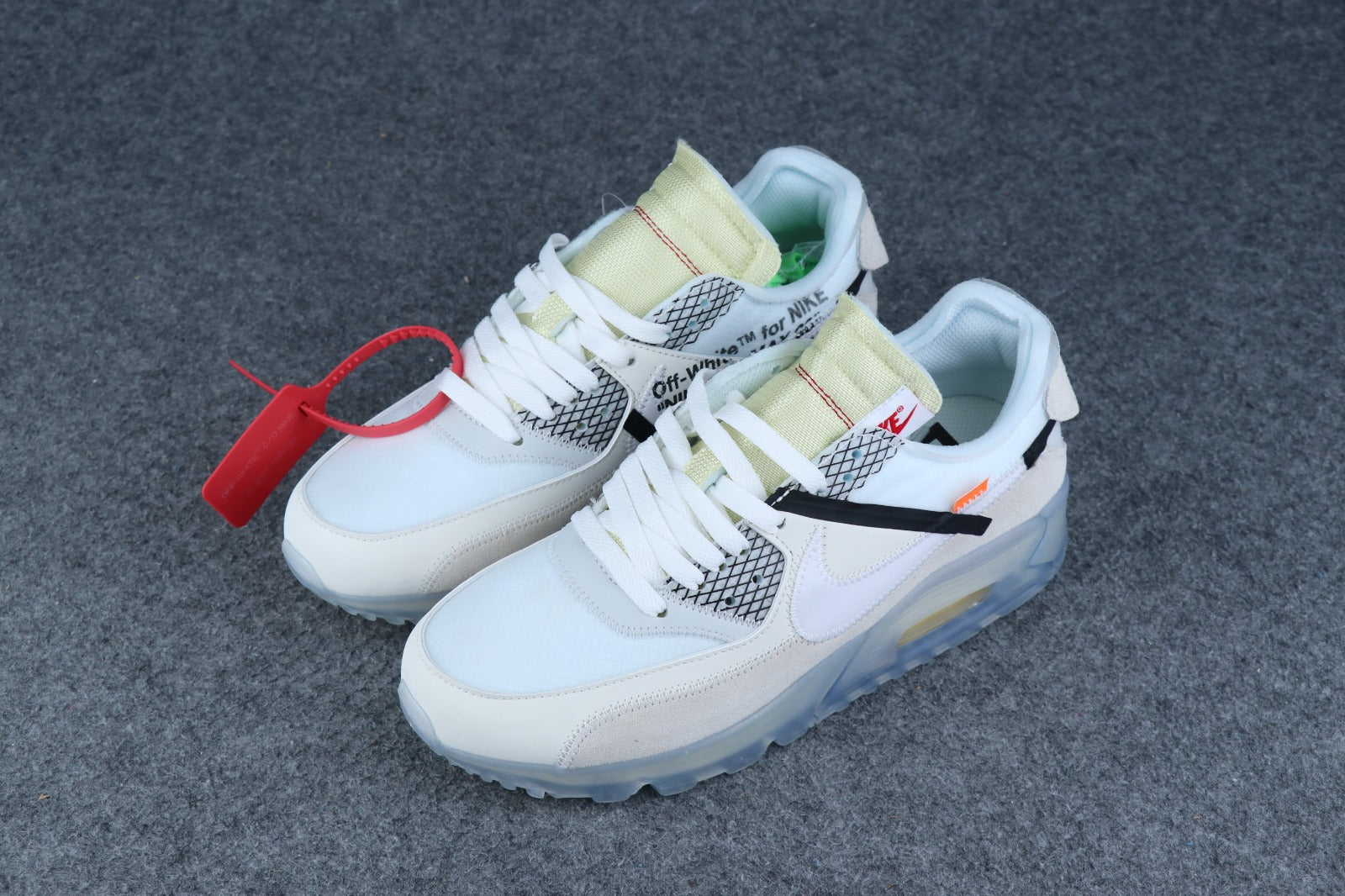 Off-White x Air Max 90 'Sail' Sample