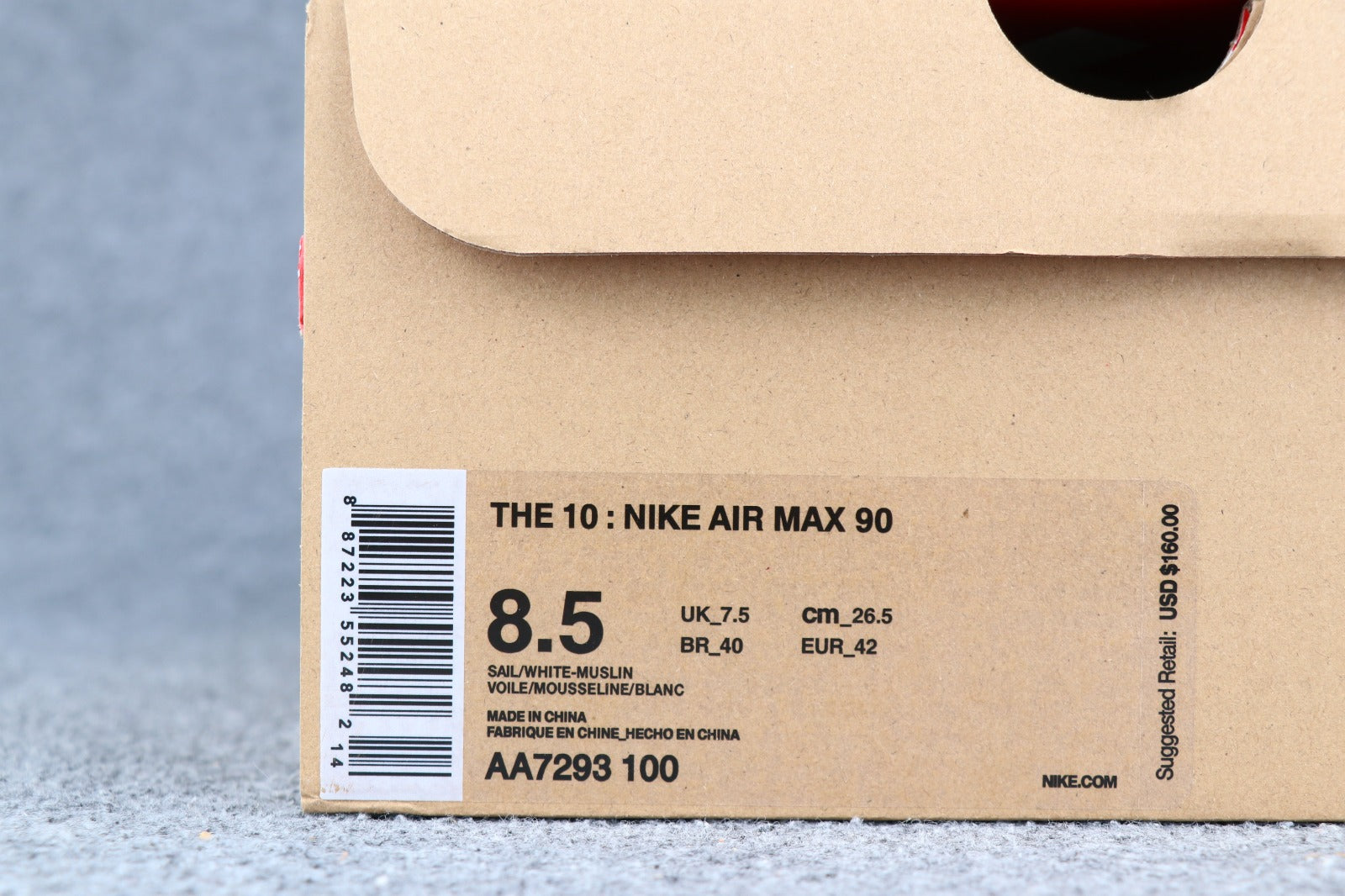 Off-White x Air Max 90 Sample