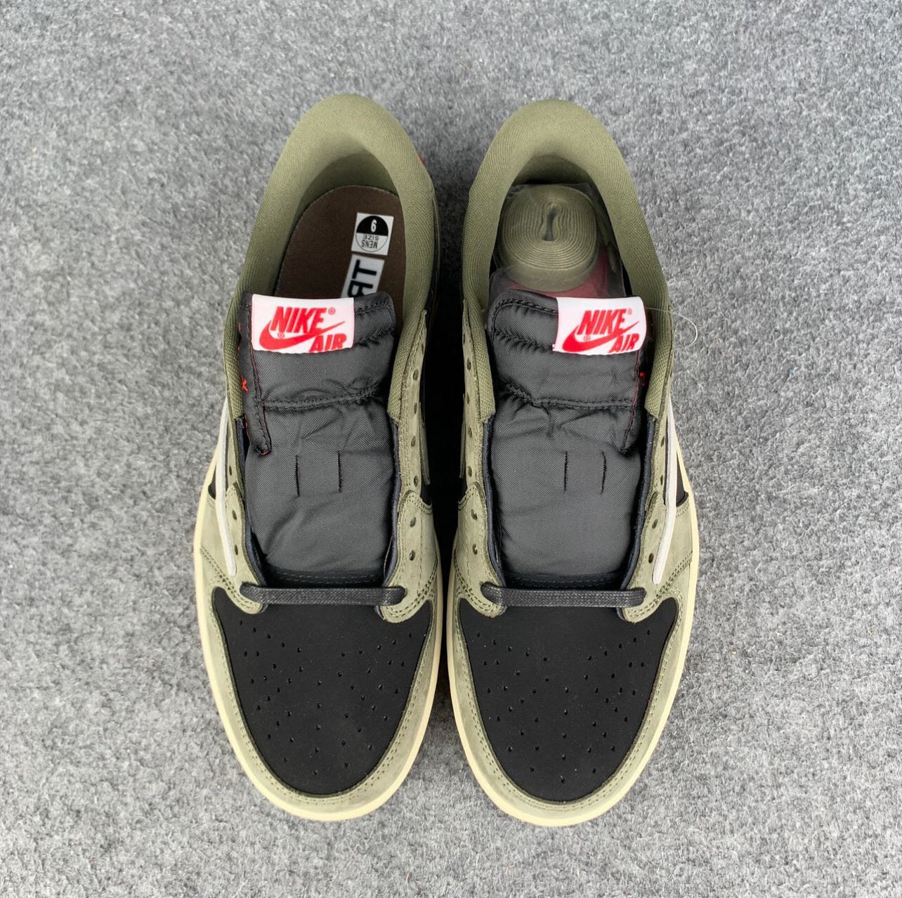 Travis Scott x Air Jordan 1 Low OG SP 'Black Olive' (Unreleased)