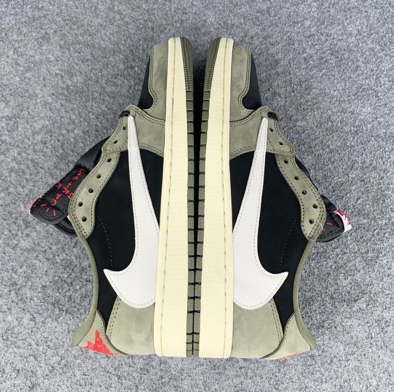 Travis Scott x Air Jordan 1 Low OG SP 'Black Olive' (Unreleased)