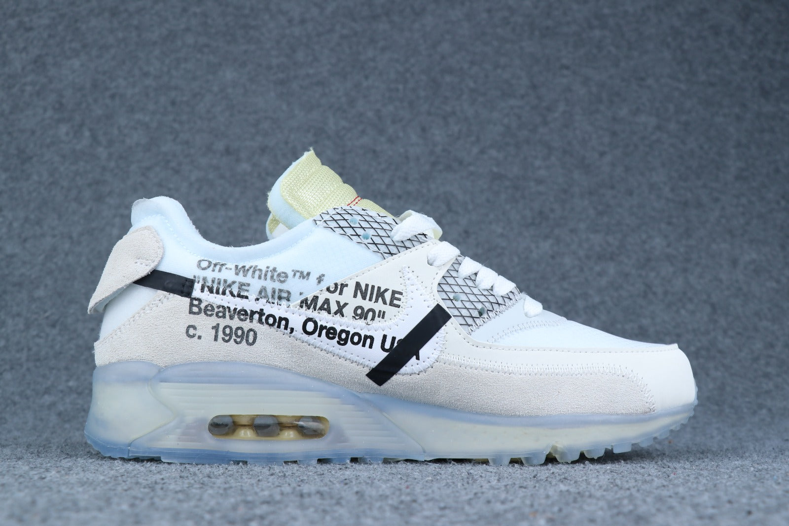 Off-White x Air Max 90 'Sail' Sample