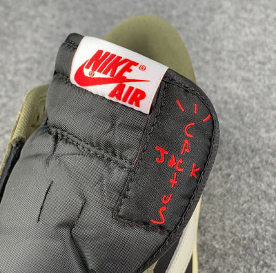 Travis Scott x Air Jordan 1 Low OG SP 'Black Olive' (Unreleased)