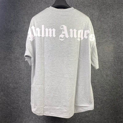 P.A Classic Logo Over T-Shirt Melange 'Grey/White'