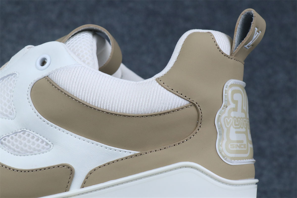 Skate Sneaker 'Beige White'