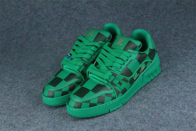 Trainer Sneaker 'Damier Pop Green'