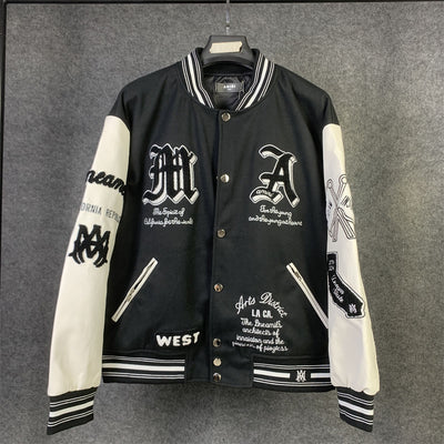 Amiri Dream Team VARSITY JACKET 'Black'