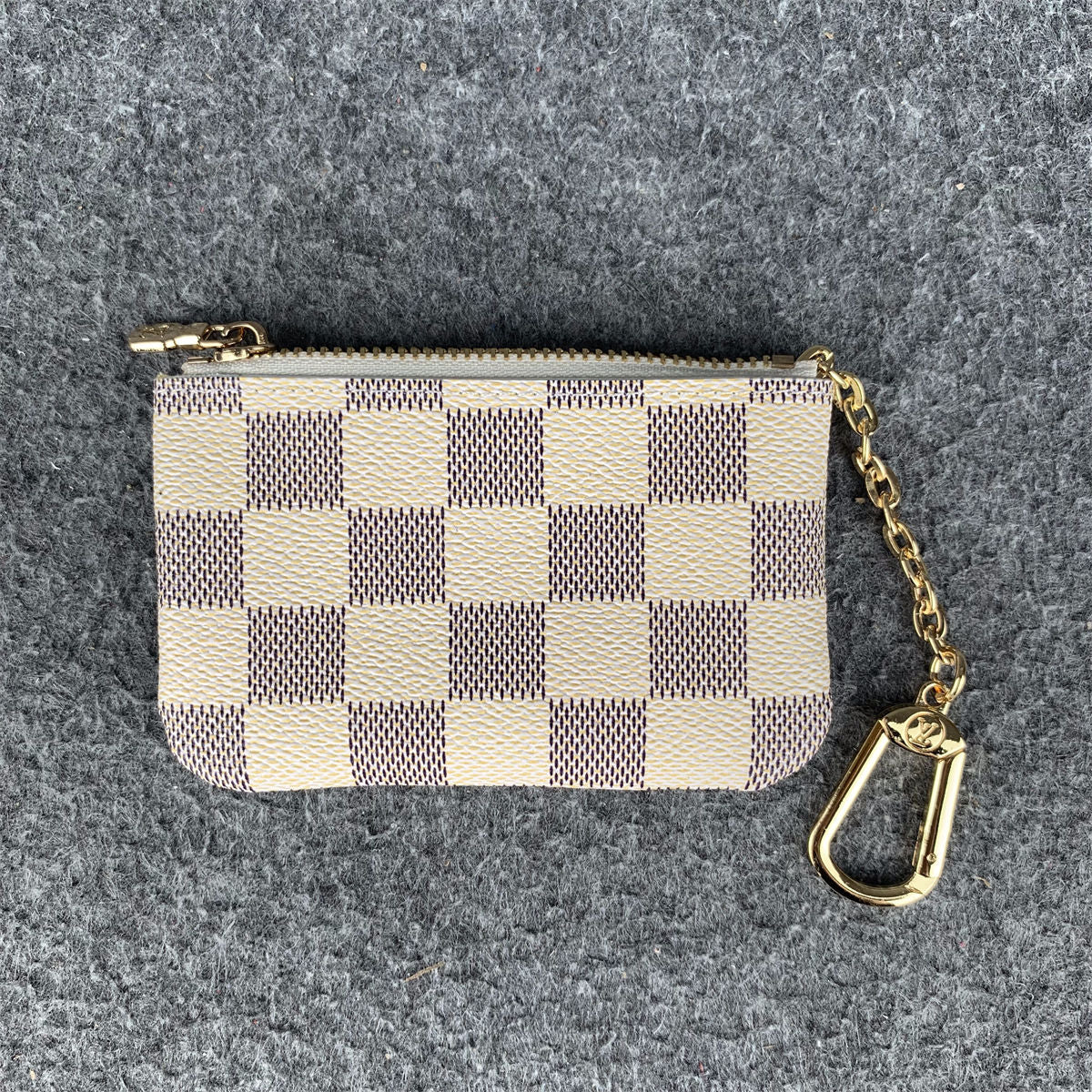 Key Pouch Damier Azur Coin Wallet