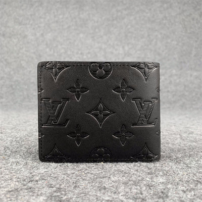 MULTIPLE WALLET MONOGRAM 'SHADOW BLACK'