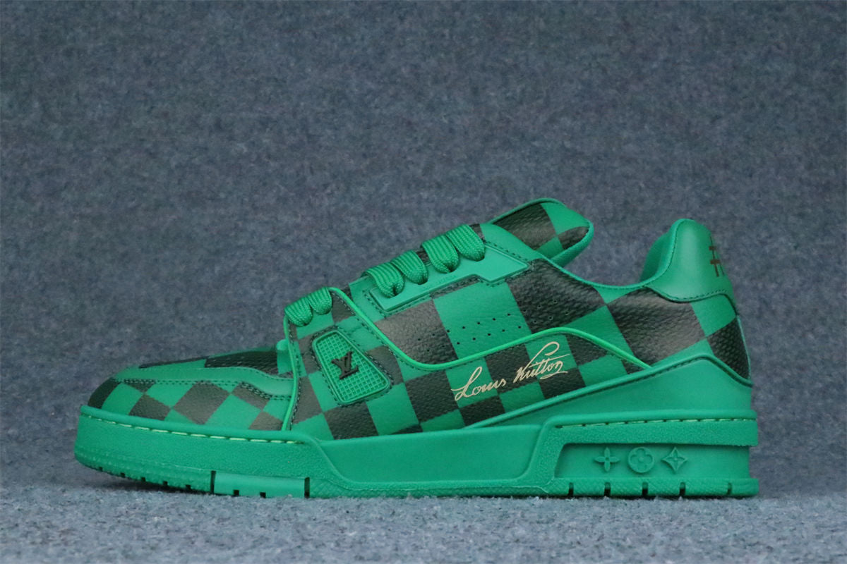 Trainer Sneaker 'Damier Pop Green'