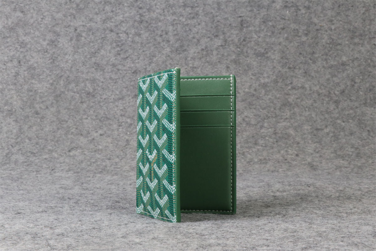 GYD Canvas Saint Marc Card Wallet 'Green'