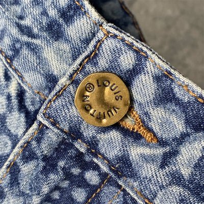 LVT X Yayoi Kusama All-Over Pumpkin Denim Jeans