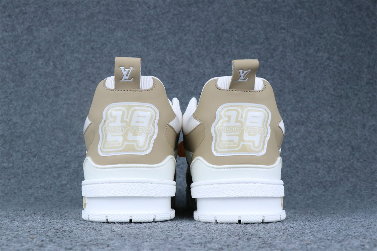 Skate Sneaker 'Beige White'