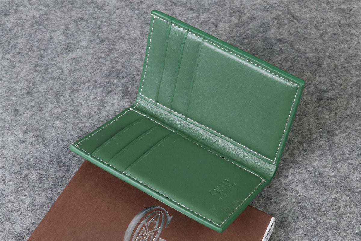 GYD Canvas Saint Marc Card Wallet 'Green'