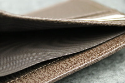 OPHIDIA GG WALLET 'BEIGE EBONY'