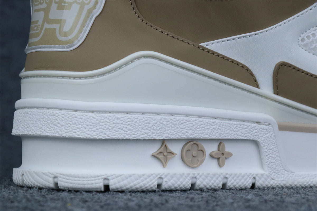 Skate Sneaker 'Beige White'